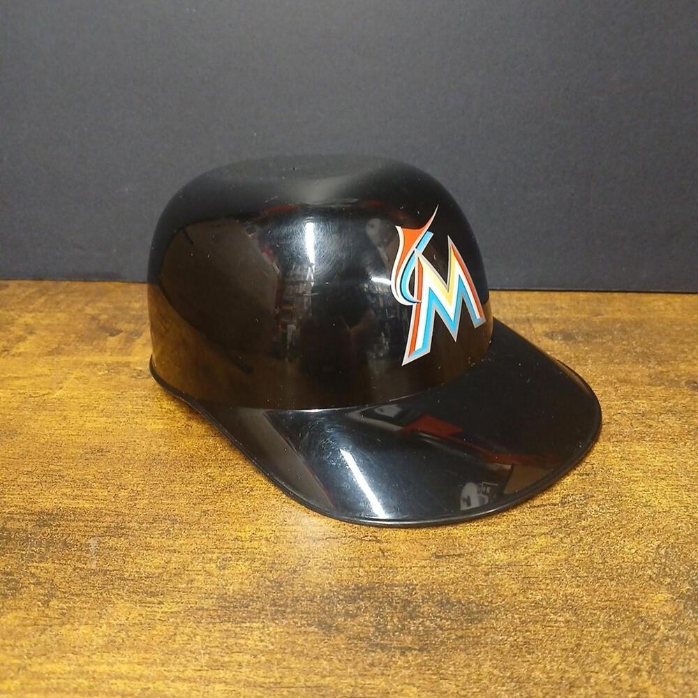 Miami Marlins 7" Stadium Concession Food-safe Plastic Batting Helmet